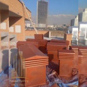 اجرای کلاهک(دودکش)