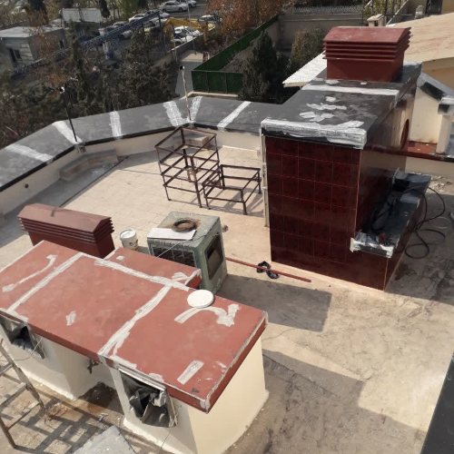 قیمت فلاشینگ پشت بام
