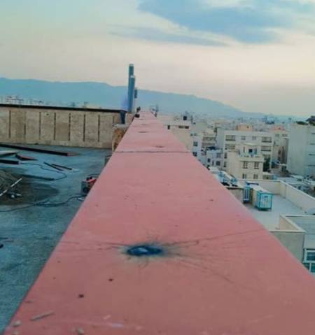 فلاشینگ دیوار حیاط